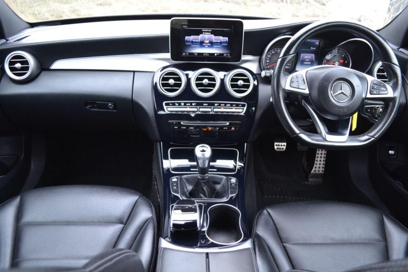 View MERCEDES-BENZ C CLASS 2.1 C220 BlueTEC AMG Line Euro 6 (s/s) 4dr