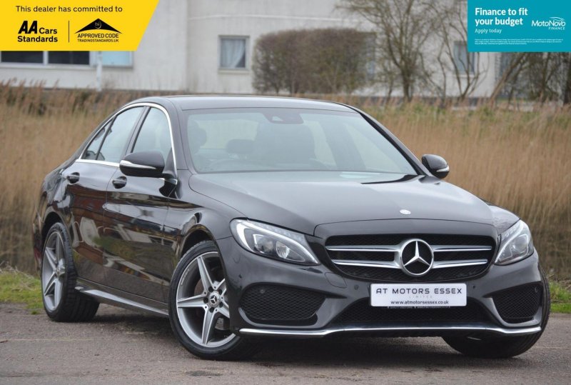 View MERCEDES-BENZ C CLASS 2.1 C220 BlueTEC AMG Line Euro 6 (s/s) 4dr